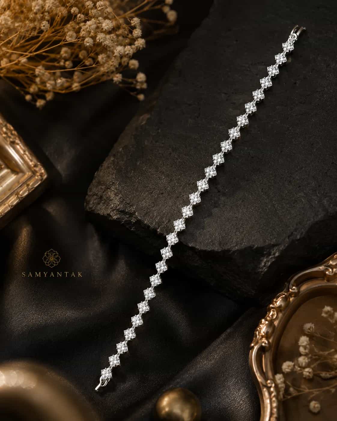 Starlight Crystal Tennis Bracelet
