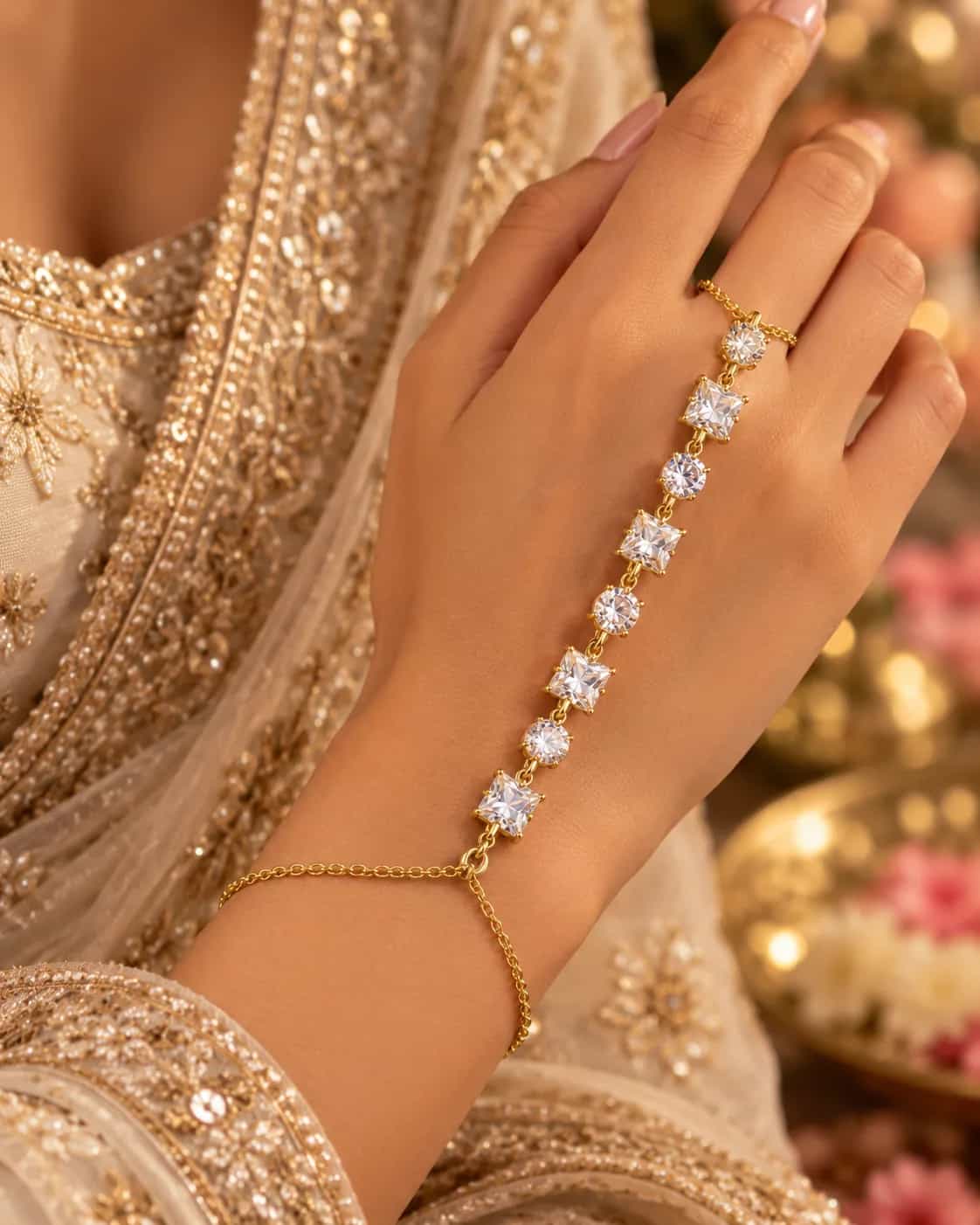 Golden Crystal Hath Phool