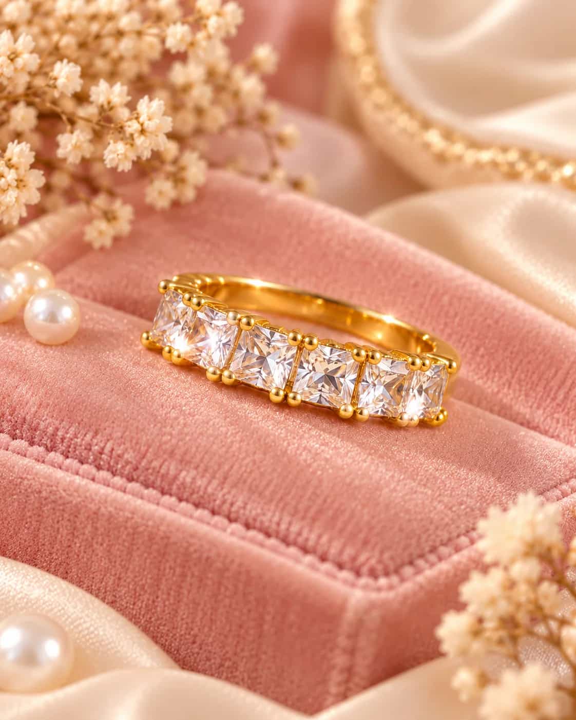 Golden Eternity Ring